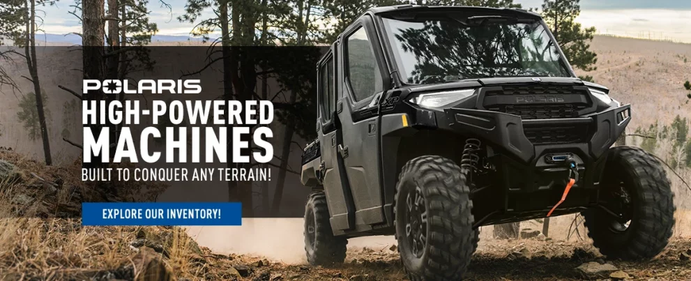 High-powered machines built to conquer any terrain!